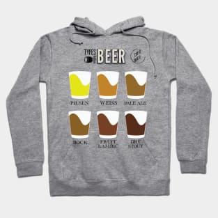 Types of Beer Hoodie